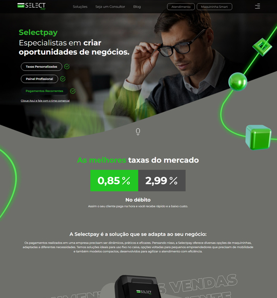 Cliente/Empresa Revendedora de Maquininhas de Cartão.em Vitória da Conquista